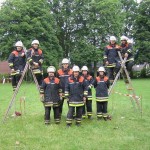 Die Mannschaft der FF Volksdorf