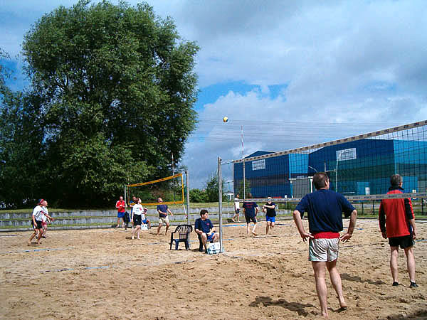 Mit viel Engagement wurde geschmettert und geblockt