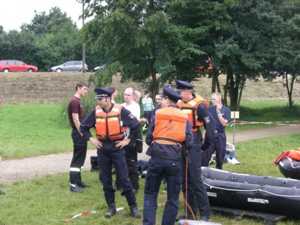Startvorbereitungen der FF Kirchwerder-Süd ©L. Rieck