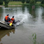 Und ab ins kühle Nass... ©L. Rieck