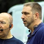 Kameramann Thomas und Regisseur Jörg im Zwiegespräch