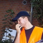 Sven sorgt für einen reibungslosen Ablauf am Set