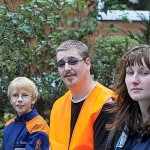 Linus, Thomas und Sina warten auf ihre nächsten Aufgaben