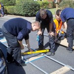 Präzision war gefragt.....