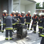 Die Fettexplosion wird vorgeführt.
© Christopher Zeyn