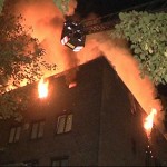 Brandbekämpfung über die DL 25