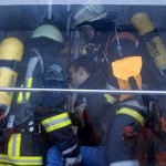 Rettung einer männlichen Person