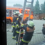 Sicherung der Steckleiter