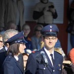 Anne Wulf und Fabian Robbe sprachen gemeinsam mit Dr. Rechenbach die Verpflichtungsformel