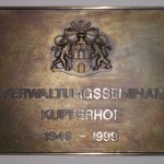 Gedenktafel zum 50-jährigen Bestehen  - Foto: Dieter Frommer