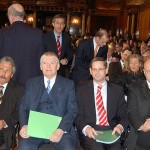 Innensenator Udo Nagel, Otto Schily, Dr. Andreas Gergi und Dr.Florian Asche v.l.n.r.