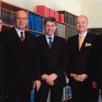 v.l.n.r. : Hermann Jonas (Vorst.mitgl.) Gerhard Weisschnur (geschäftsf. Vorst.mitgl.)  Holger Poser (stellv. Geschäftsf.) Dr.Florian Asche (Vorsitzender des Vorstandes)  Thomas Cord (Vorst.mitgl.)