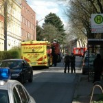 Der Großraumrettungswagen im Einsatz.