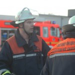 WF Plagens weist den GF Eggers in seinen Abschnitt ein