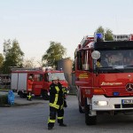 Beide Gruppenführer sitzen ab und melden sich bei WF Plagens