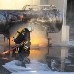 Zeitweise kam es sogar zu einer Brandausbreitung