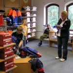 Einkleidung im Lion Shop vor einigen Wochen