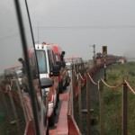 Aufbruch zu einem gemeinsamen Kurzzeltlager auf der Nordseeinsel Sylt.