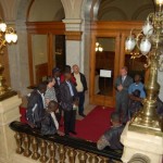 Im südlichen Treppenhaus