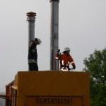 Die Schornsteine stehen.