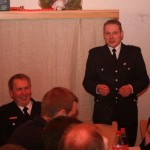 Der neue Bereichsführer Sebastian Struss spricht Dankesworte.