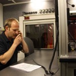 WF A. Hesse als Führer der Fernmeldeeinheit der FF Altona im Einsatz Copyright: Gregor Lütcke, FF Altona