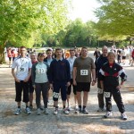 Die Mannschaft der FF Osdorf, in den Vorjahren die Zweitplazierten, litt unter Läufermangel, da 8 Läufer zur Truppmannprüfung im Bereich waren. (c) FFO