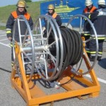 Um im Ernstfall schnell handeln zu können muss auch das Zusammenspiel der Führungskräfte geübt werden. ©F-2957