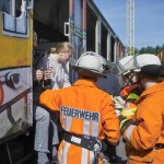 Personenrettung aus dem Zug