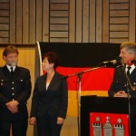 LBF Hermann Jonas würdigt die Verdienste von Hans-Erich Boennen und seiner Frau  Copyright: Sven Koopmann