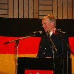 Er leitete gekonnt durch einen Großteil der Veranstaltung: LBF-V/S Werner Burmester