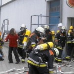 Personenrettung aus dem Gebäude