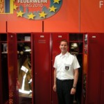 Landesjugendfeuerwehrwart Uwe von Appen auf dem DFV-Stand (©D.Frommer)