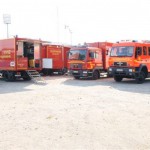 Die Wagenburg der Fm-Einheiten