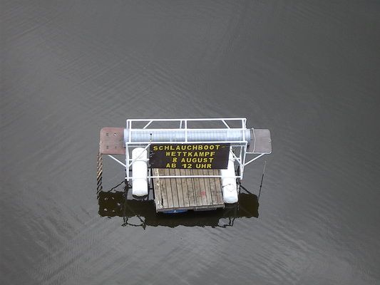 Eines der Hindernisse aus der Vogelperspektive ©F. Elze