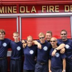 Das Betreuerteam der FF Stellingen mit Landesjugendfeuerwehrwart Uwe von Appen <br>© FF Stellingen<br