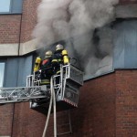 Brandbekämpfung von 13DLK aus (c) H. Lahmann