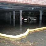 Straßen unter Wasser: Rektor-Ritter Straße, Neuer Weg, Am Pool, und Töpfertwiete. © Christian Timmann