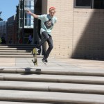 Da kommt sie, die Unterschenkelfraktur :). Foto: Wolfgang Häcker