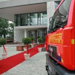 Eingang (ein roter Teppich musste schon sein)