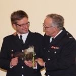 WFV Rüdiger Dau dankt Christoph Lübbe für seine geleistete Arbeit.