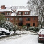 Blick auf das Brandobjekt (c) FF Rissen