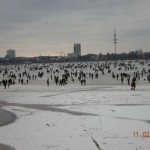 Blick auf die Außenalster/Ostseite (© D.Frommer)
