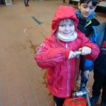 Kübelspritze Wasser kommt!