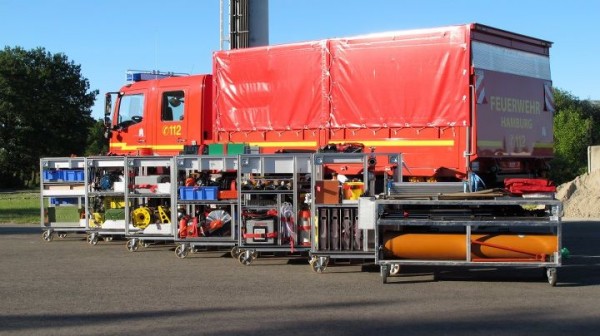 Die Ausrüstung der FF Warwisch ist speziell für die schwere technische Hilfeleistung ausgelegt. (c) Johannes Engmann