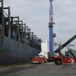 Bei allen Bewegungen am Kai muss auf den Hafenbetrieb geachtet werden (c) MT AG MuK