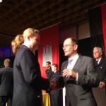 Feierliche Verleihung der jeweiligen Orden.