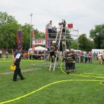 Anleitern, einbinden….