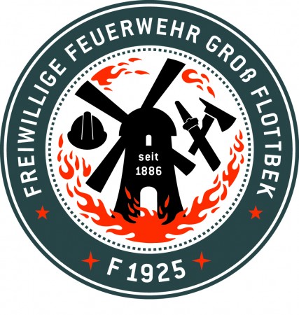 Das neue Wehrlogo der FF Groß-Flottbek