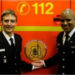 Das neue Team in der Führung: Wehrführer-Vertreter Jan-Peter Zeß und Wehrführer Dan Annan